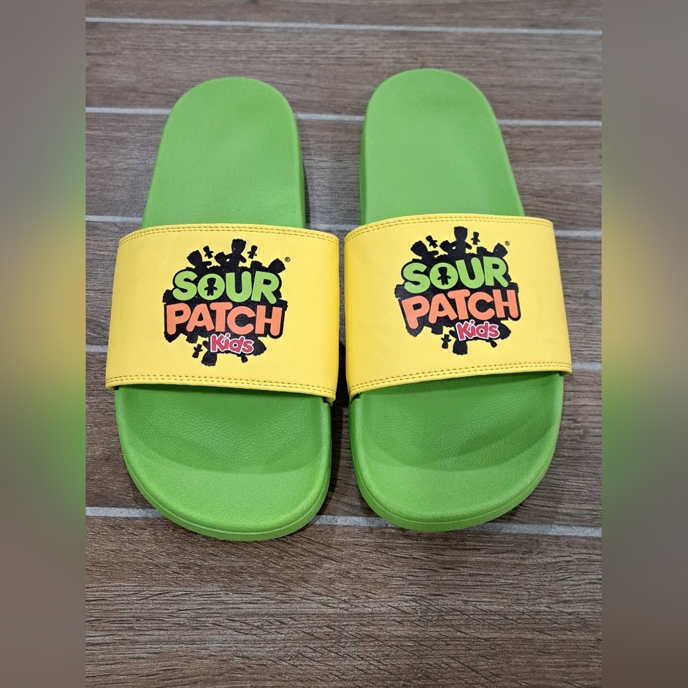 ODD SOX Sour Patch Kids Adult Slides/Sandles XL Men’s 11-13 Women’s 12.5-14.5